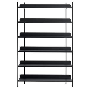 Muuto - Système d’étagères Compile (Configuration 4), noir…