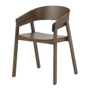 Muuto - Cover Armchair, marron foncé