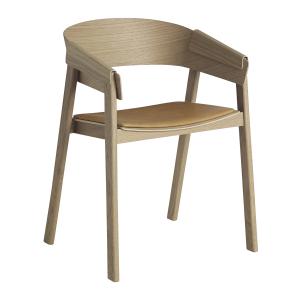 Muuto - Couverture Fauteuil, chêne / cognac
