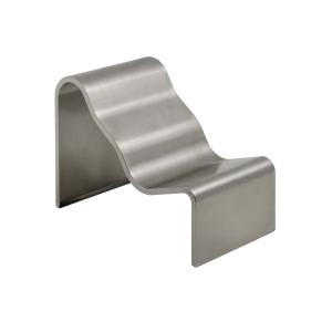 Muuto - Dream View Banc, 60 cm, acier brossé