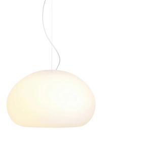 Muuto - Fluid Lampe à suspension Ø 42 cm, blanc opale