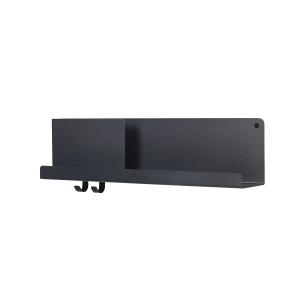 Muuto - Tablettes pliées 63 x 16,5 cm, noir