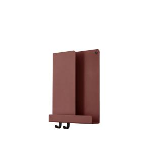 Muuto - Tablettes pliées, 29,5 x 40 cm, rouge profond