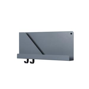 Muuto - Tablettes pliées 51 x 22 cm, bleu-gris