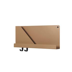 Muuto - Tablettes pliées 51 x 22 cm, orange brûlé