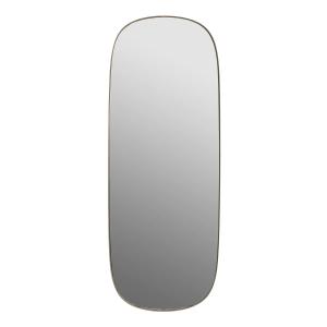Muuto - Framed Mirror grand, taupe / verre clair