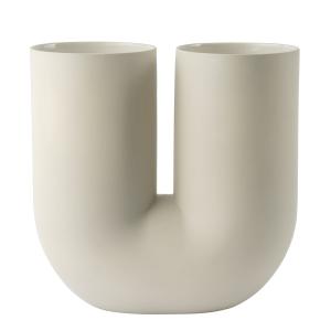 Muuto - Kink Vase de sol, H 39 cm, sable