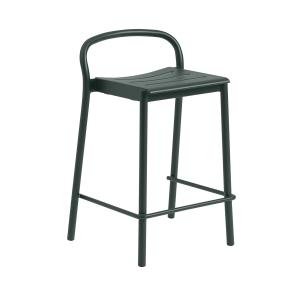 Muuto - Linear Steel Tabouret de bar Outdoor, SH 65 cm, ver…