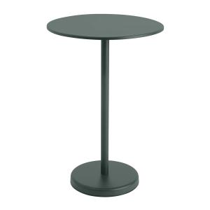 Muuto - Linear Steel Table de bistrot Outdoor, Ø 70 x H 105…