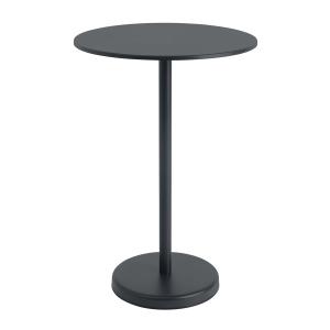 Muuto - Linear Steel Table de bistrot Outdoor, Ø 70 x H 105…