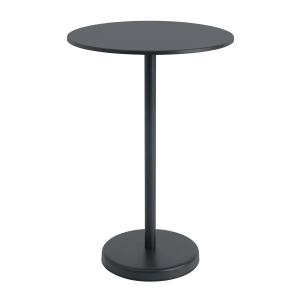 Muuto - Linear Steel Table de bistrot Outdoor, Ø 70 x H 105…