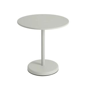 Muuto - Linear Steel Table de bistrot Outdoor, Ø 70 x H 73…