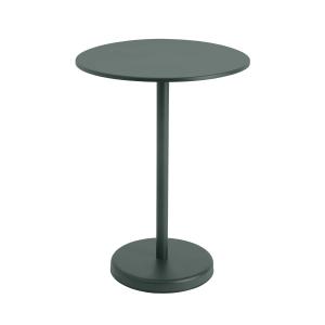 Muuto - Linear Steel Table de bistrot Outdoor, Ø 70 x H 95…