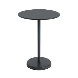Muuto - Linear Steel Table de bistrot Outdoor, Ø 70 x H 95…