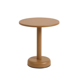 Muuto - Linear Steel Outdoor Table basse, Ø 42 x H 47 cm, b…