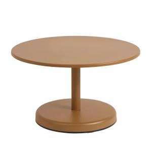 Muuto - Linear Steel Outdoor Table basse, Ø 70 x H 40 cm, b…