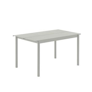 Muuto - Linear Steel Outdoor Table de jardin, 140 x 75 cm,…