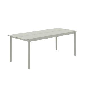 Muuto - Linear Steel Outdoor Table de jardin, 200 x 75 cm,…