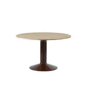 Muuto - Midst Table de salle à manger, Ø 120 cm, chêne huil…