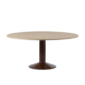 Muuto - Midst Table de salle à manger, Ø 160 cm, chêne huil…