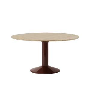 Muuto - Midst Table de salle à manger, Ø 140 cm, chêne huil…