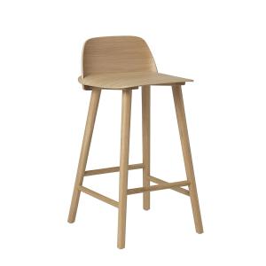 Muuto - Nerd tabouret de bar h 65 cm, chêne