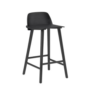 Muuto - Nerd tabouret de bar h 65 cm, noir