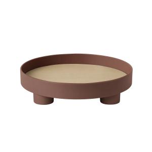 Muuto - Platform plateau, rouge foncé
