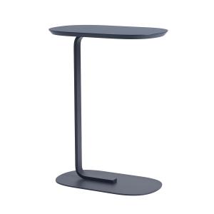 Muuto - Relate Side Table, H 73,5 cm, bleu-gris