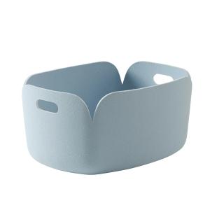 Muuto - Restore Panier de rangement 48 x 35 cm, bleu clair