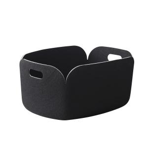 Muuto - Restore Panier de rangement 48 x 35 cm, noir