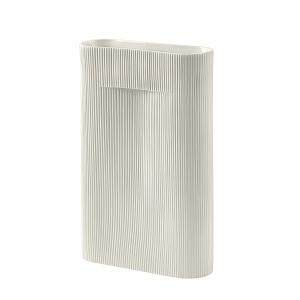Muuto - Ridge Vase de sol H 48,5 cm, blanc cassé