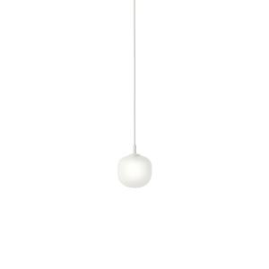 Muuto - Rime Lampe suspendue Ø 12 cm, opale / blanc