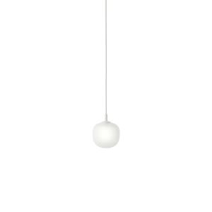 Muuto - Rime Lampe suspendue Ø 12 cm, opale / blanc