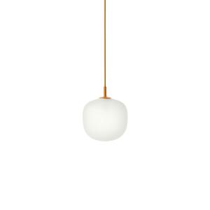 Muuto - Rime Lampe suspendue Ø 18 cm, opale / orange