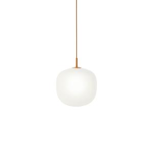 Muuto - Rime Lampe suspendue Ø 25 cm, opale / orange