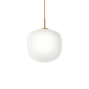 Muuto - Rime Lampe suspendue Ø 37 cm, opale / orange