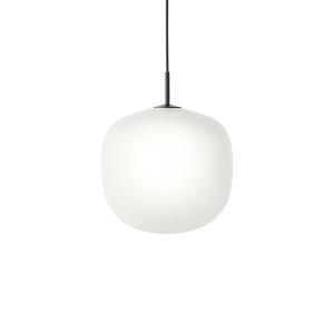 Muuto - Rime Lampe suspendue Ø 37 cm, opale / noir