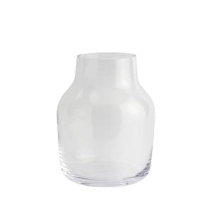 Muuto - Silent Vase, Ø 15 cm, clair