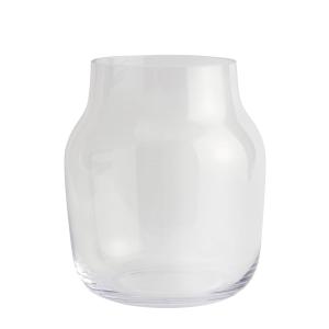 Muuto - Silent Vase, Ø 20 cm, clair