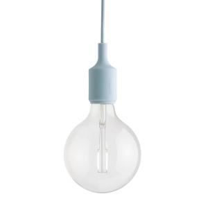 Muuto - Socket E27 Lampe LED suspendue, bleu clair