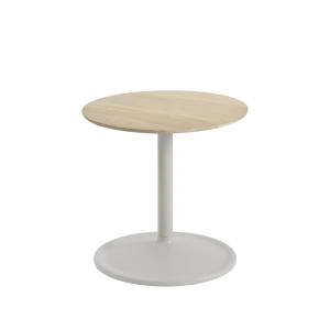 Muuto - Soft Table d'appoint, Ø 41 cm, H 40 cm, chêne huilé…