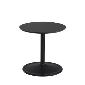 Muuto - Soft Table d'appoint, Ø 41 cm, H 40 cm, noir