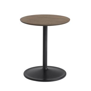 Muuto - Soft Table d'appoint, Ø 41 cm, H 48 cm, chêne fumé…