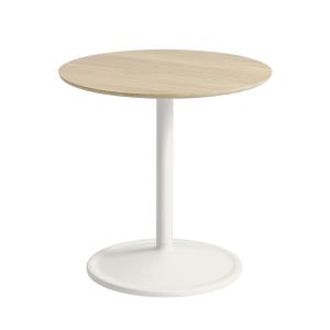 Muuto - Soft Table d'appoint, Ø 48 cm, H 48 cm, chêne / off…