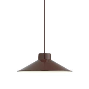 Muuto - Top Lampe LED suspendue, Ø 36 cm, deep red