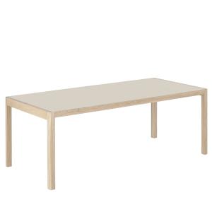 Muuto - Workshop Table de salle à manger, 200 x 92 cm, chên…