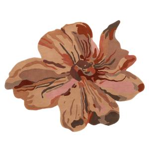 nanimarquina - Flora Bloom Tapis 3, 135 x 170 cm, rose