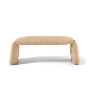 nanimarquina - Banc plié, large, 120 x 45 cm, beige