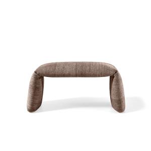 nanimarquina - Banc plié, moyen, 97 x 45 cm, gris-brun